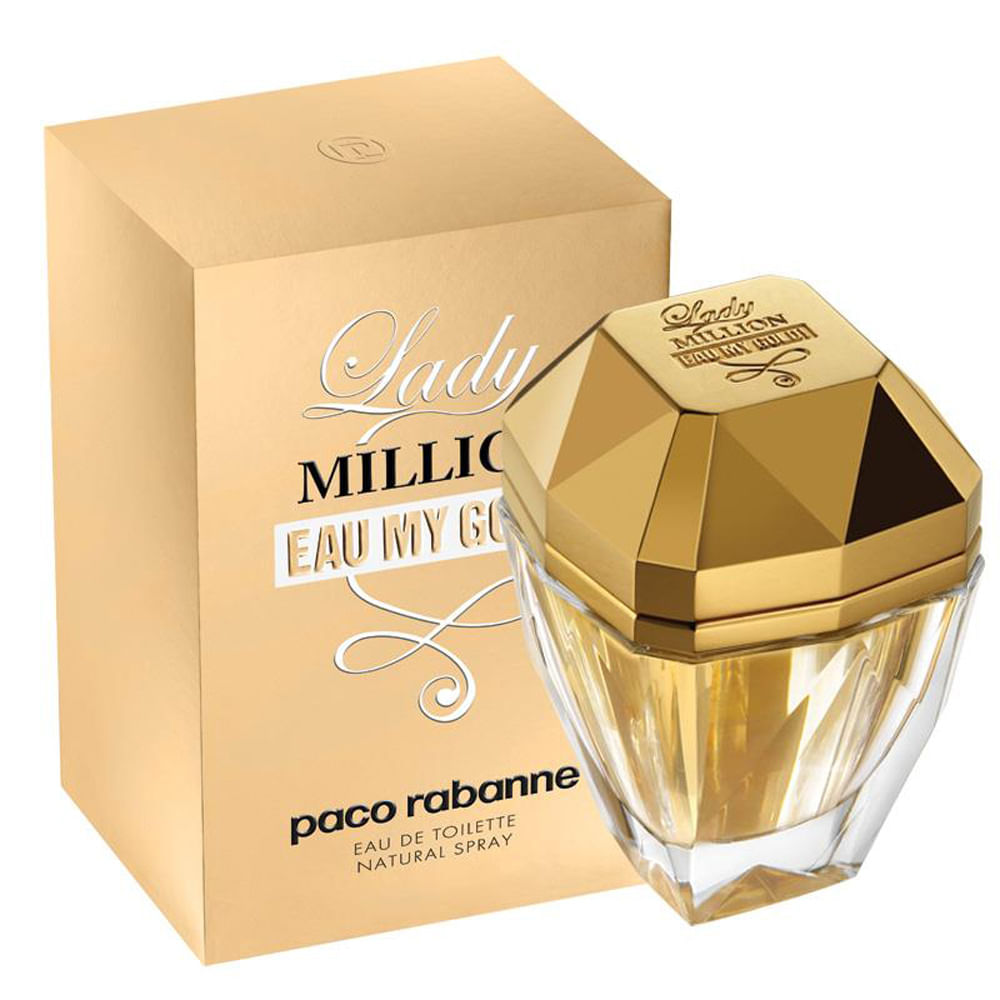 Lady Million Eau My Gold Feminino de Paco Rabanne Eau de Toilette