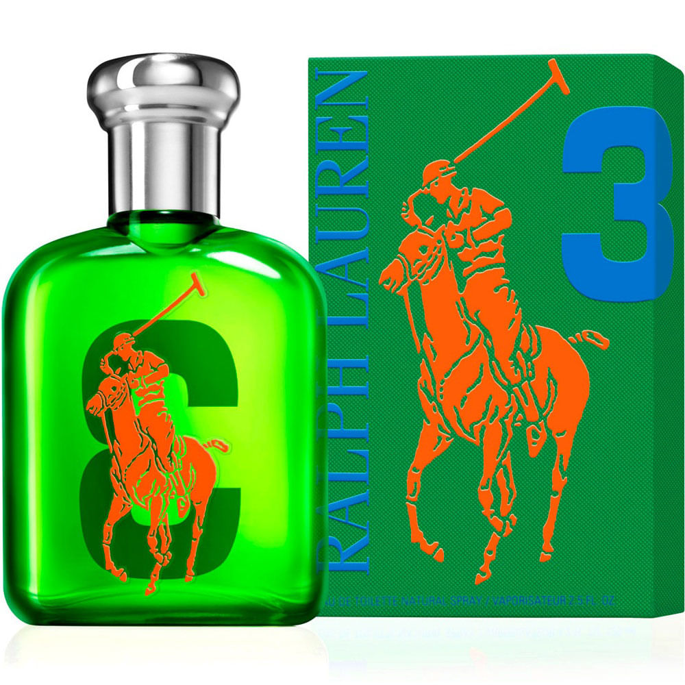 Perfume Polo Big Pony Green 3 De Ralph Lauren Masculino Eau de Toilette -  AZPerfumes