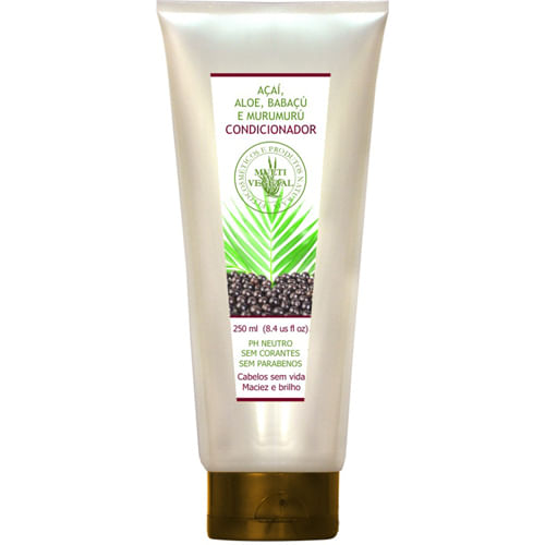 Condicionador Açaí E Aloe - Cabelos Sem Vida 250 ml