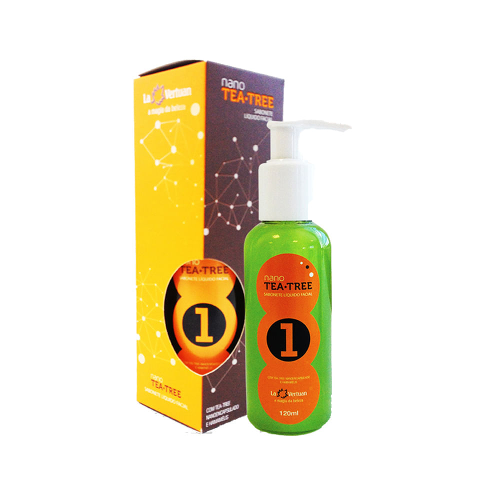 Sabonete Líquido Facial Nano Tea Tree de La Vertuan - AZPerfumes