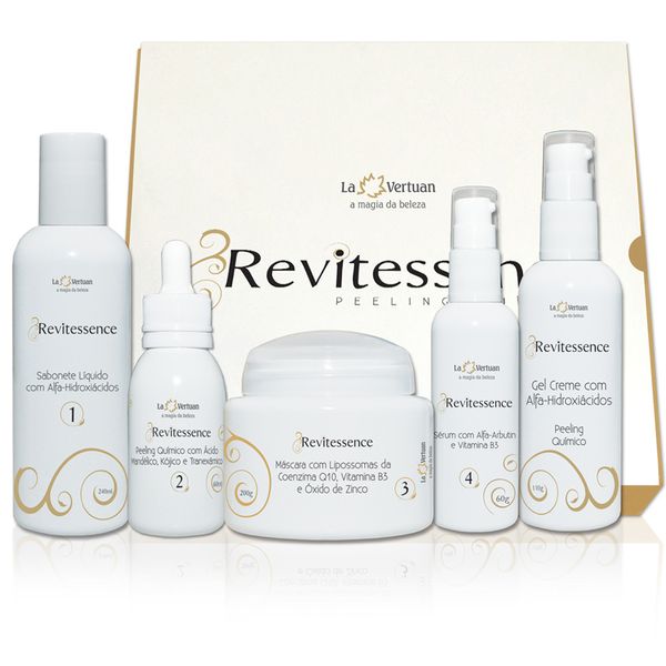 Kit Peeling Químico Revitessence de La Vertuan Kit - 5 Produtos