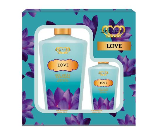 Kit-Love-Locao-Corporal-De-Love-Secret Kit-Love-Locao-Corporal-De-Love-Secret
