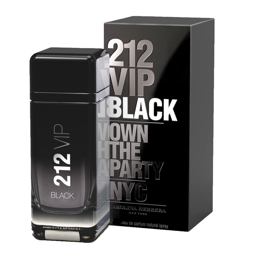 212 VIP Black de Carolina Herrera Masculino Eau de Parfum