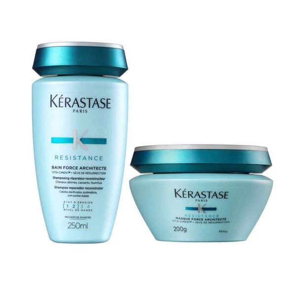 Kerastase Resistance Force Architecte Kit Shampoo + Mascara shampoo 250 ml + Mascara 200 ml