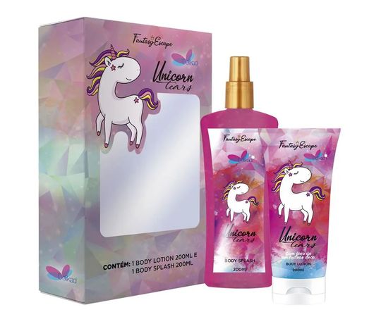 Delikad-Fantasy-Escape-Unicorn-Tears-Kit-Body-Splah---Locao-Corporal Delikad-Fantasy-Escape-Unicorn-Tears-Kit-Body-Splah---Locao-Corporal